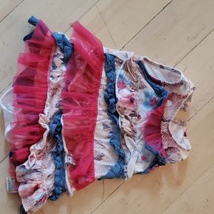 DIESEL baby dress with ruffles size 6 month